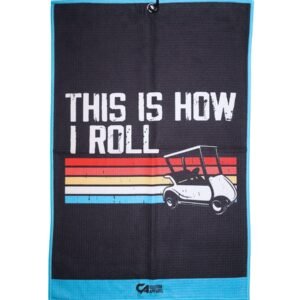CA Waffle Golf Towels | How I Roll