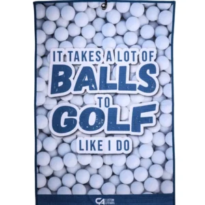 CA Waffle Golf Towels | A Lot Of Balls