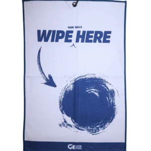 CA Waffle Golf Towels | Wipe Here