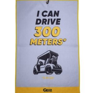 CA Waffle Golf Towels | 300m Drive
