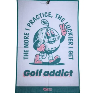 CA Waffle Golf Towels | Golf Addict