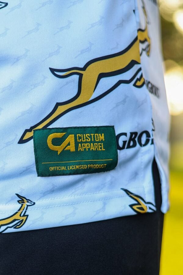 CA Springbok Golf Shirt | White Bokke - Image 5