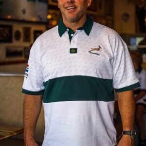 CA Supporters Cotton Golfer | White Ubunye