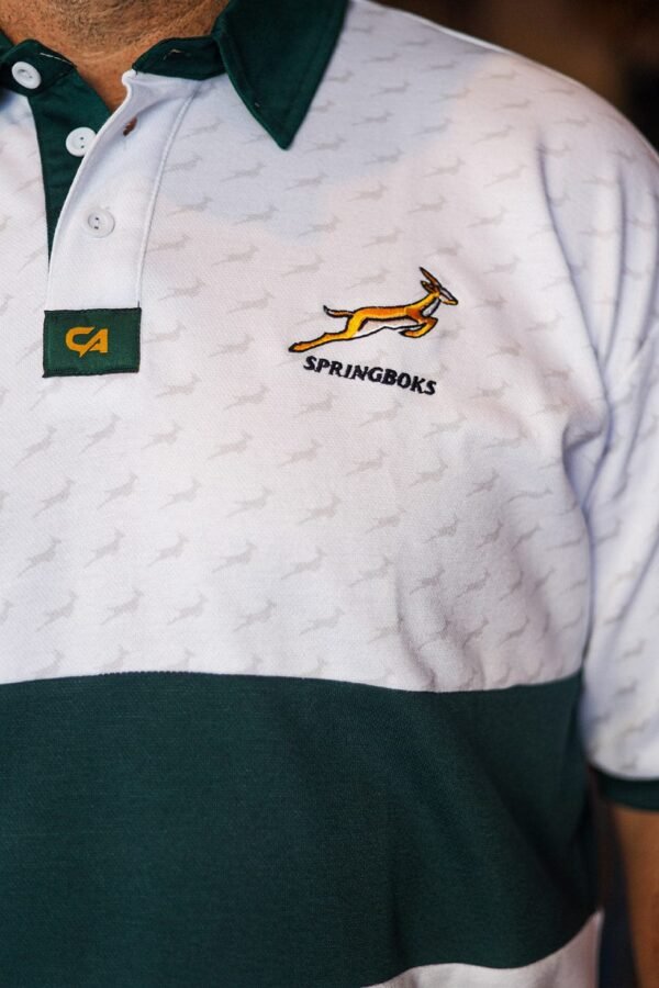 CA Supporters Cotton Golfer | White Ubunye - Image 5