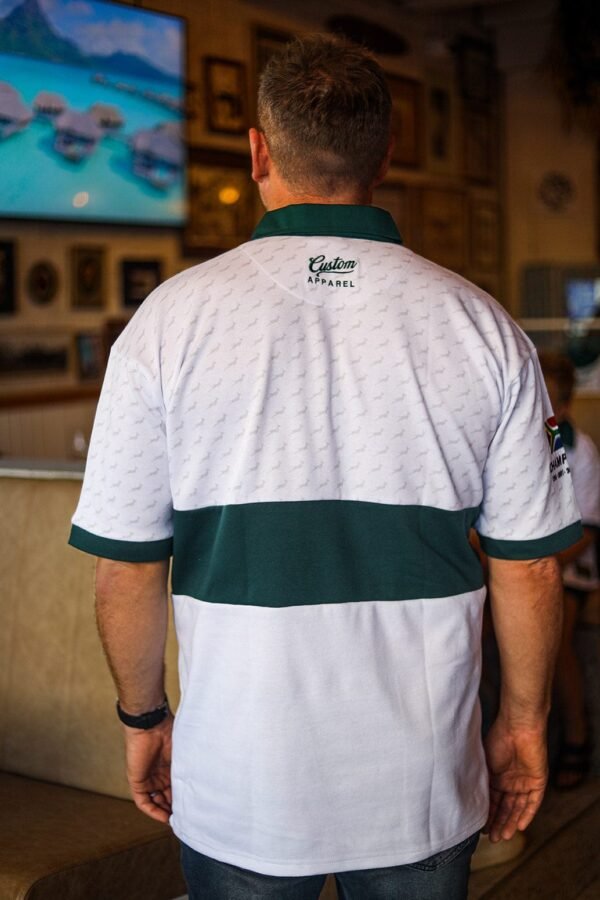 CA Supporters Cotton Golfer | White Ubunye - Image 3