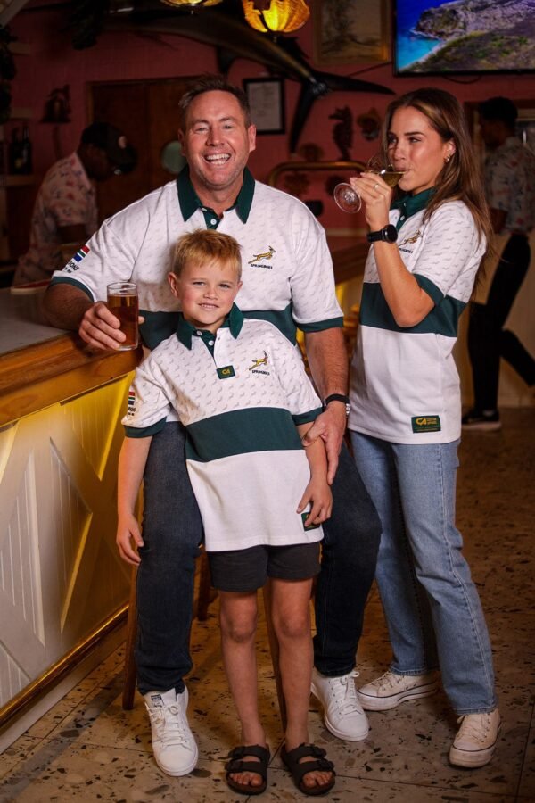 CA Supporters Cotton Golfer | White Ubunye - Image 2
