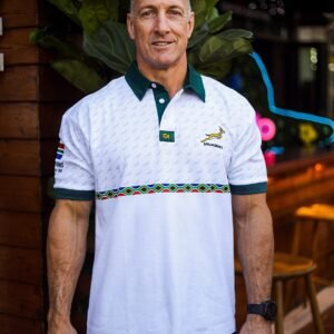 CA Supporters Cotton Golfer | White Amandla