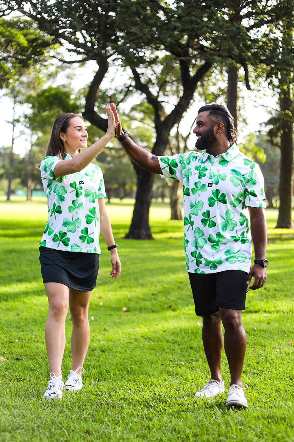 CA Ladies Funky Golf Shirt | Fresh Luck - Image 2