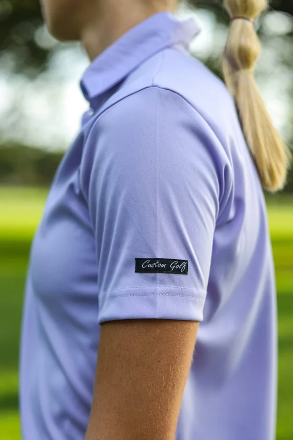 CA Ladies Iconic Golf Shirt | Lavender - Image 4