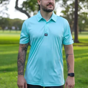CA Iconic Golf Shirt | Mint
