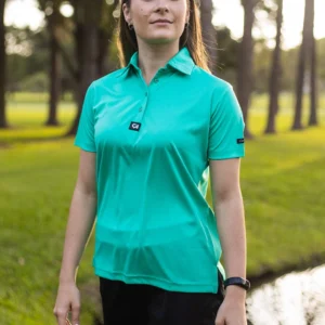 CA Ladies Iconic Golf Shirt | Jade