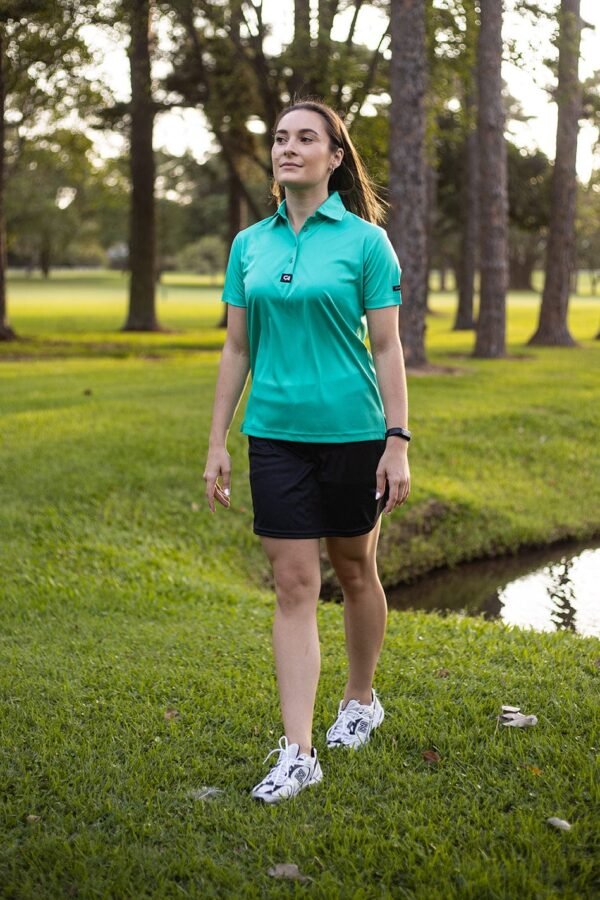 CA Ladies Iconic Golf Shirt | Jade - Image 5