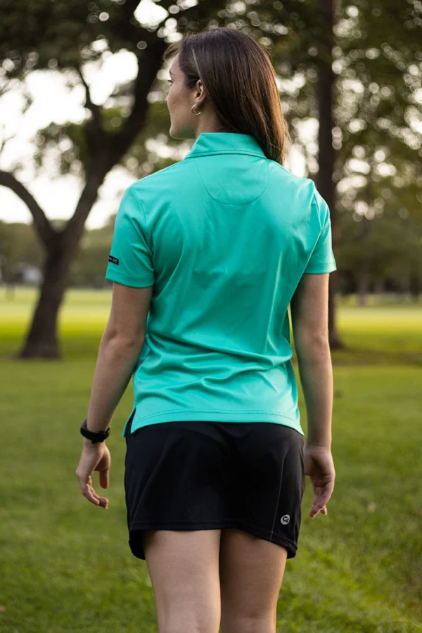 CA Ladies Iconic Golf Shirt | Jade - Image 3