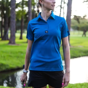 CA Ladies Iconic Golf Shirt | Dark Teal