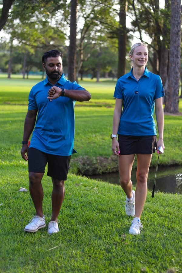 CA Ladies Iconic Golf Shirt | Dark Teal - Image 2