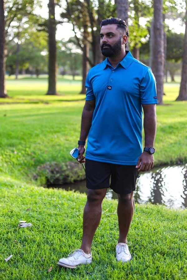CA Iconic Golf Shirt | Dark Teal - Image 5