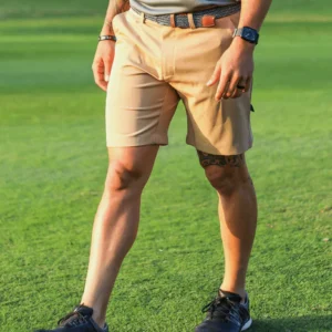 CA Flow Golf Shorts | Khaki