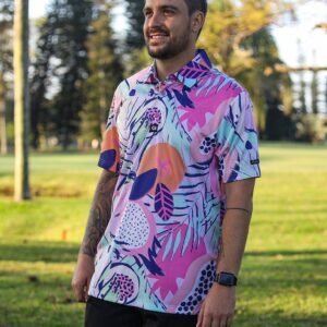 CA Funky Golf Shirt | Palm Fruits