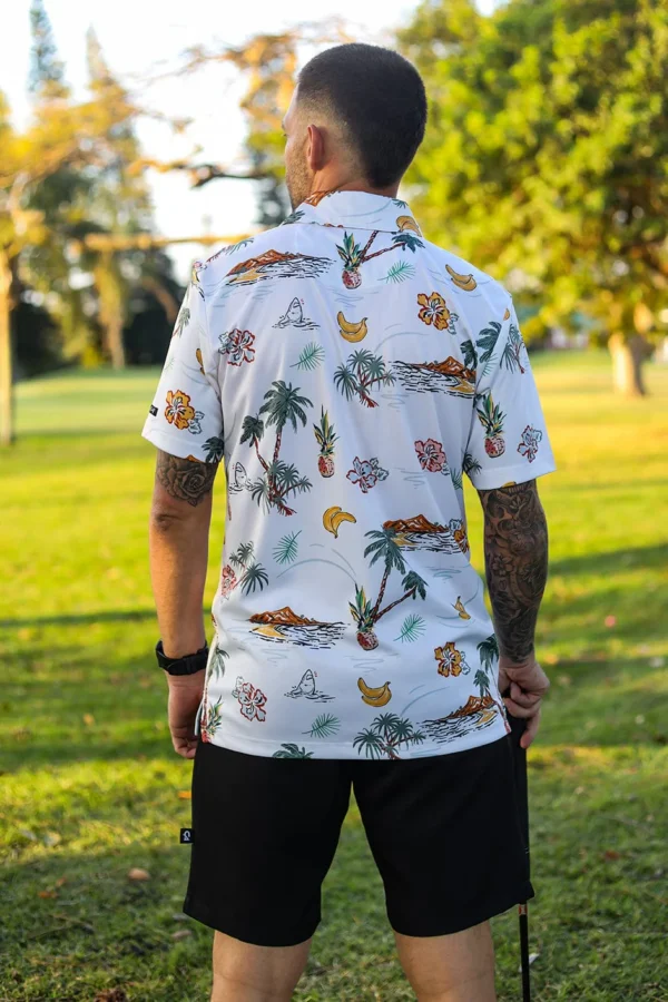 CA Funky Golf Shirt | Palm Tree Resort - Image 3