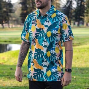 CA Funky Golf Shirt | Exotic Fruits