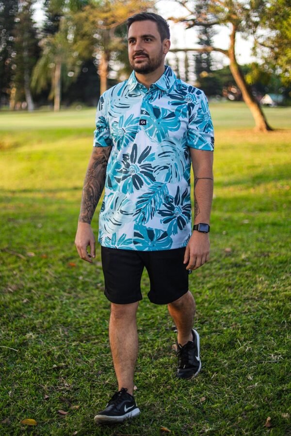CA Funky Golf Shirt | Aloha - Image 4
