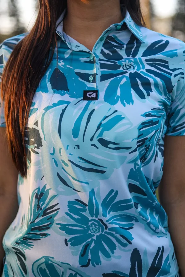 CA Ladies Funky Golf Shirt | Aloha - Image 6