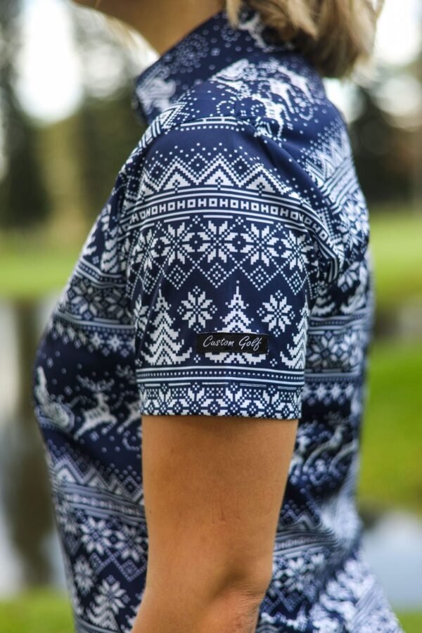 CA Ladies Funky Golf Shirt | Snow Way - Image 4