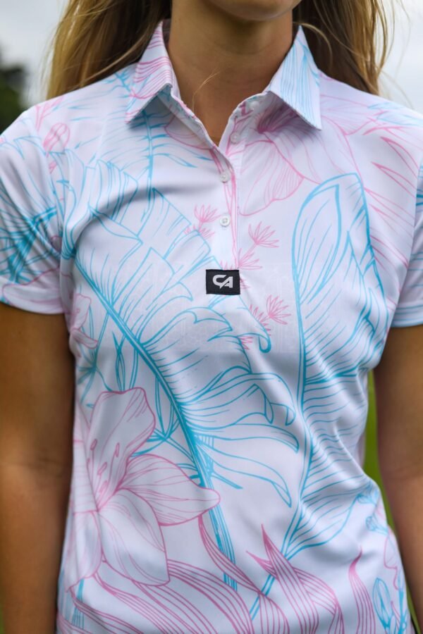 CA Ladies Funky Golf Shirt | Autumn Lily - Image 6