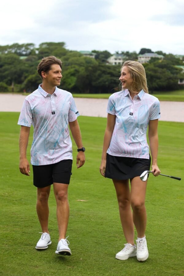 CA Funky Golf Shirt | Autumn Lily - Image 2