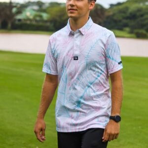 CA Funky Golf Shirt | Autumn Lily