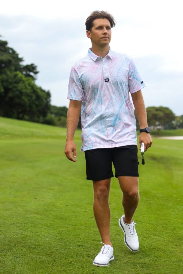 CA Funky Golf Shirt | Autumn Lily - Image 5