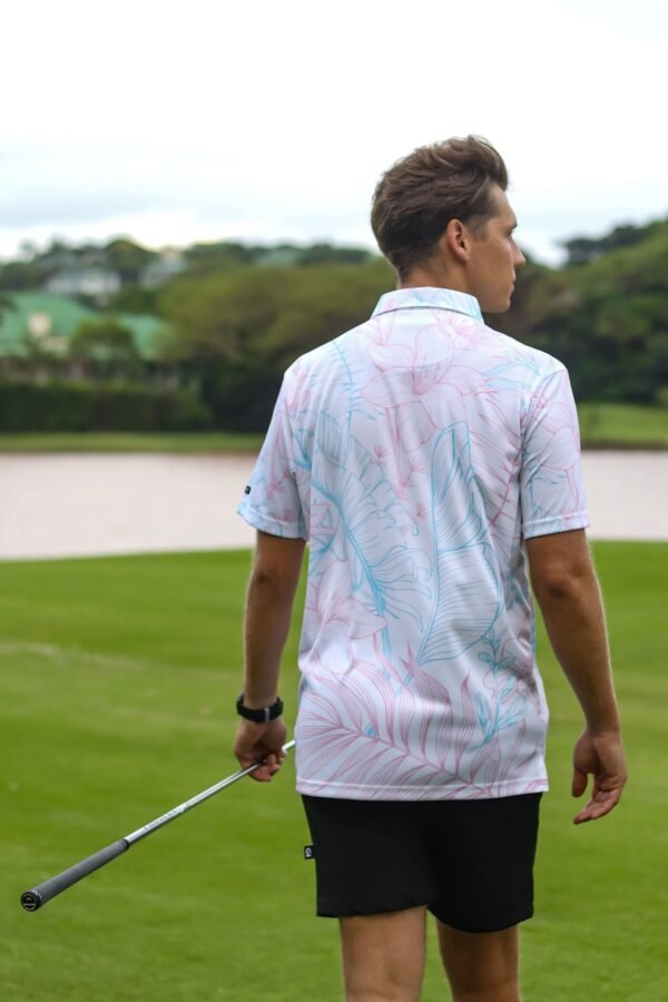 CA Funky Golf Shirt | Autumn Lily - Image 3