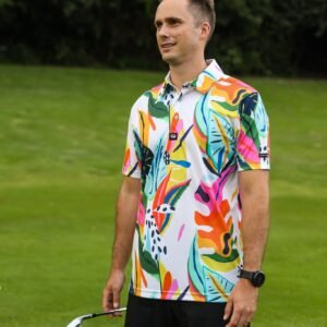 CA Funky Golf Shirt | Exotic Jungle