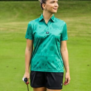 CA Ladies Funky Golf Shirt | Floating Greens