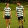 CA Ladies Funky Golf Shirt | Cactus Stripes - Image 2