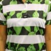 CA Ladies Funky Golf Shirt | Cactus Stripes - Image 6