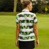 CA Ladies Funky Golf Shirt | Cactus Stripes - Image 4