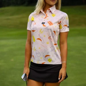 CA Ladies Funky Golf Shirt | Lolly Jolly