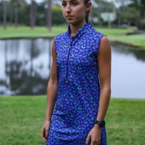 CA Funky Golf Dress | Blue Berries