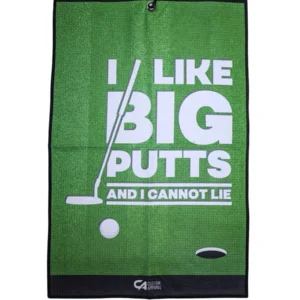 CA Waffle Golf Towels | I Like Big Putts