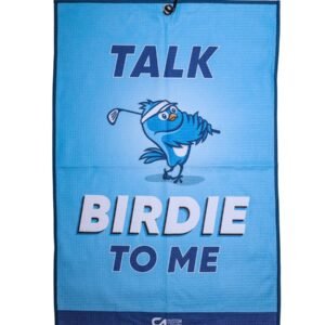 CA Waffle Golf Towels | Talk Birdie To Me