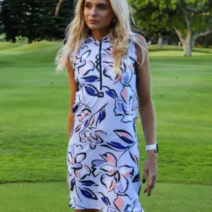 CA Funky Golf Dress | Lilac Floral