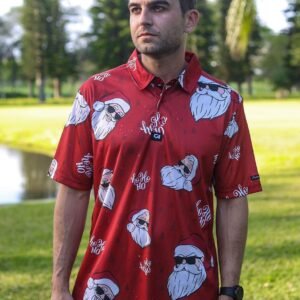 Funky Golf Shirt | Came To Sleigh
