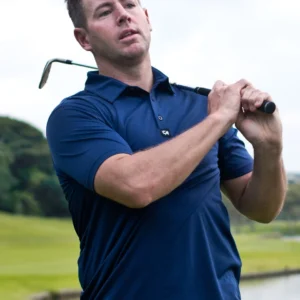 CA Iconic Golf Shirt | Navy