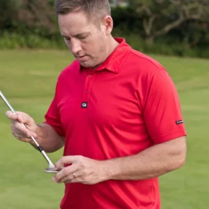 CA Iconic Golf Shirt | Red