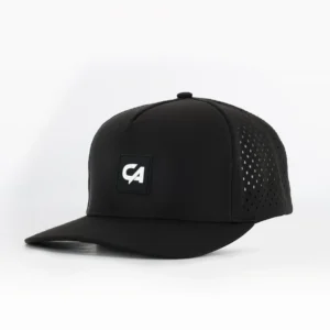 Custom Performance Peak Cap - CA (Black)