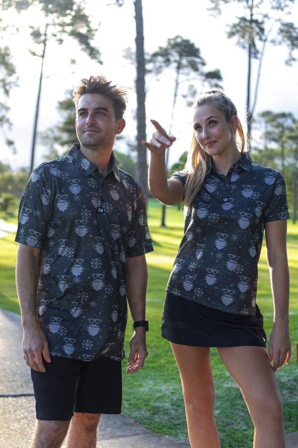 CA Ladies Funky Golf Shirt | Don't Be A Snowflake - Image 3