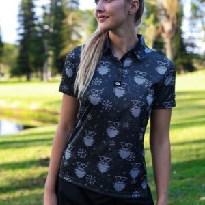 CA Ladies Funky Golf Shirt | Don't Be A Snowflake