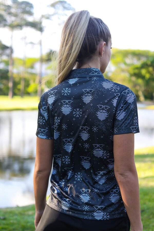 CA Ladies Funky Golf Shirt | Don't Be A Snowflake - Image 4