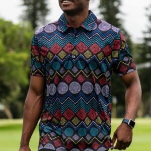 CA Funky Golf Shirt | Ethnic